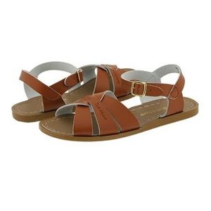 Hoy Saltwater Sandals in Tan